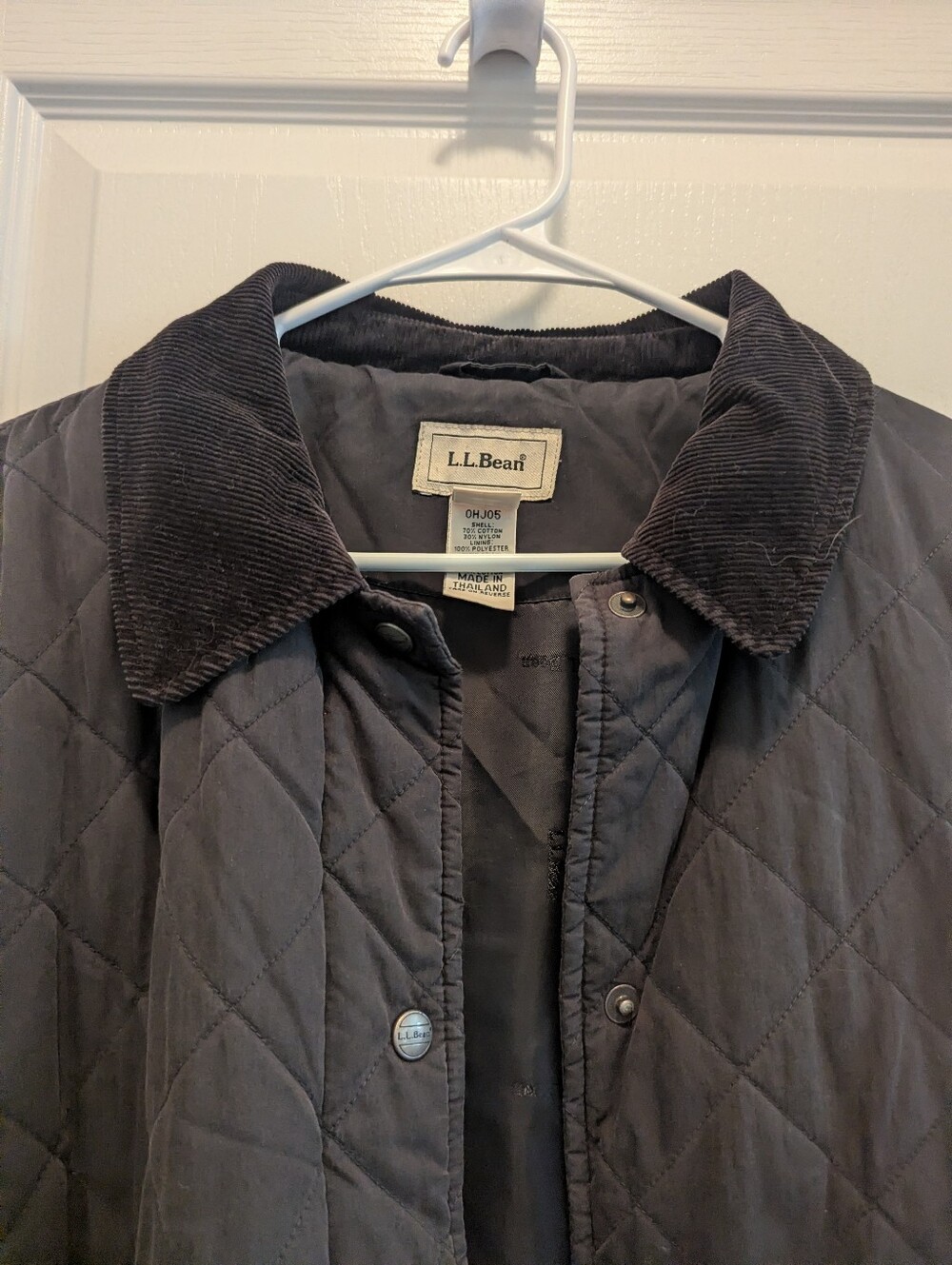 Vintage LL Bean Quilted Riding Barn Jacket - Picture 3 of 13